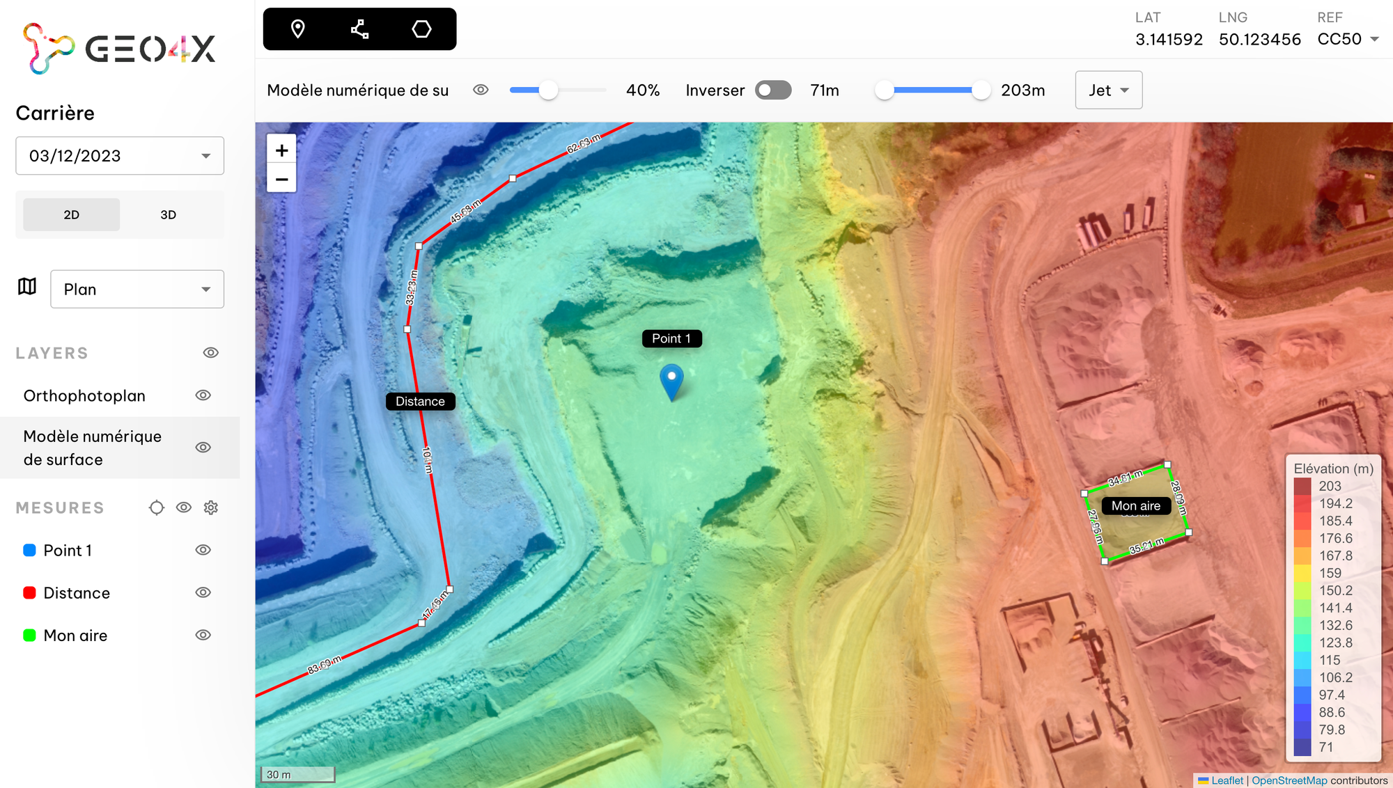 geo4x plateforme SIG