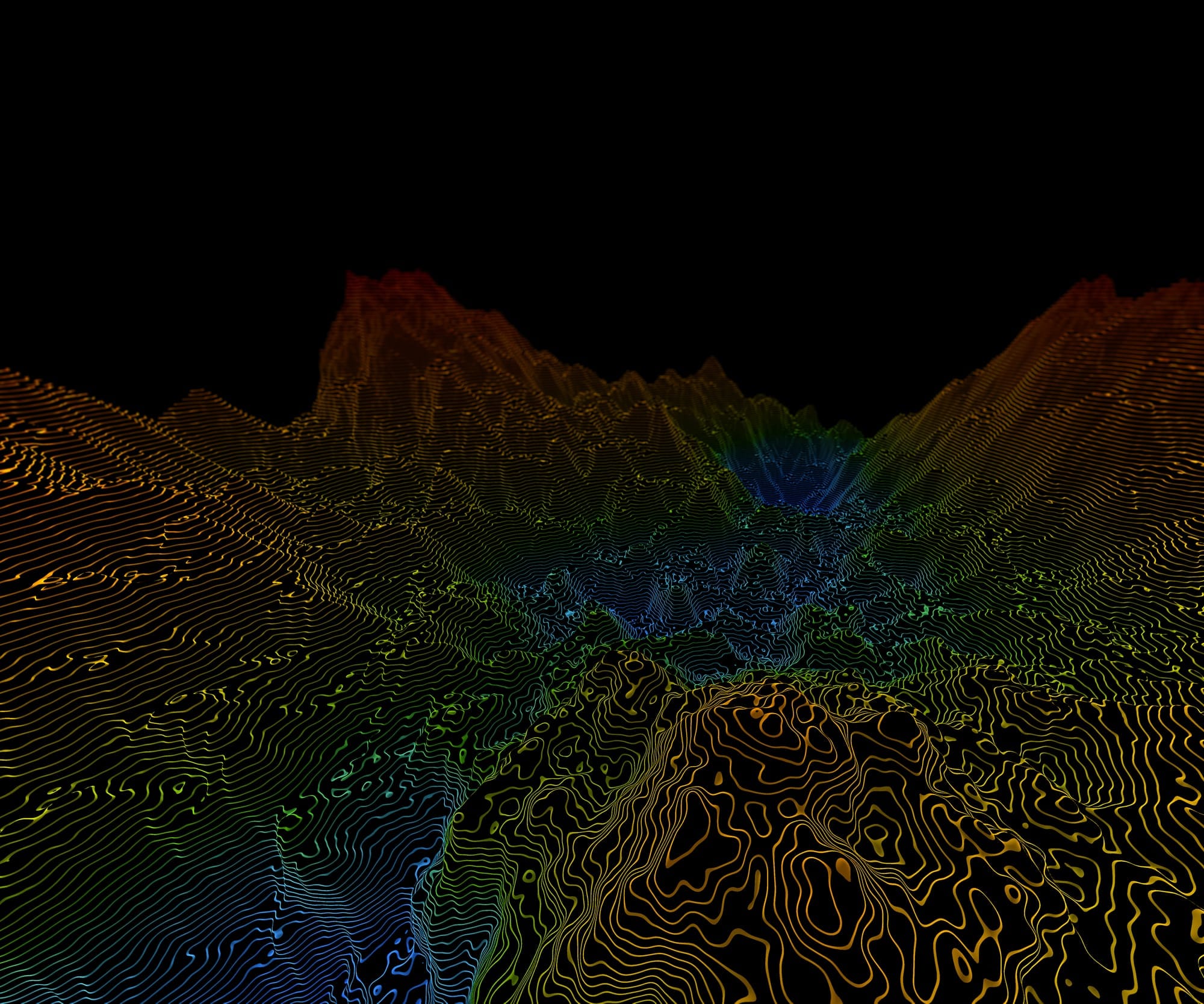 Lidar détection topographie