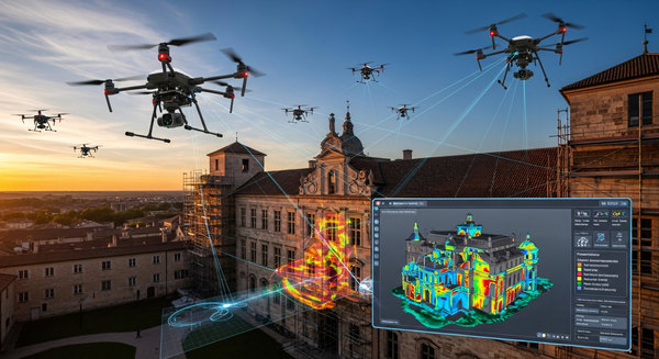 Photogrammétrie par drone